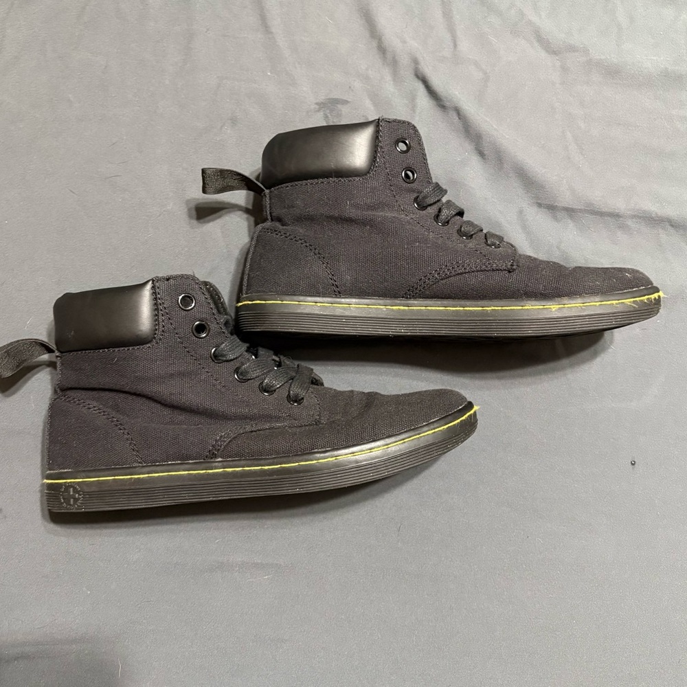 Dr. Martens Black Hi-top Sneakers